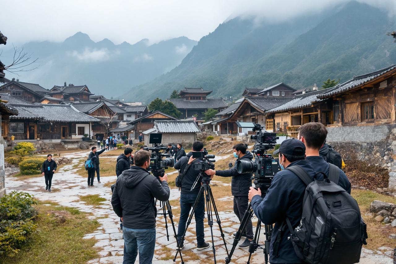 58影视新闻：《山河故人》剧组深入云贵高原实地取景